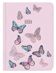 Kalendarz tygodniowy 2024 B6 Motyle ALBI - Kalendarze - miniaturka - grafika 1