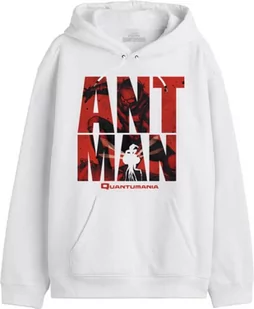Marvel "Antman - Quantumania Antman Red" MEANTMMSW021 Bluza męska, biała, rozmiar L, biały, L - Bluzy męskie - miniaturka - grafika 1