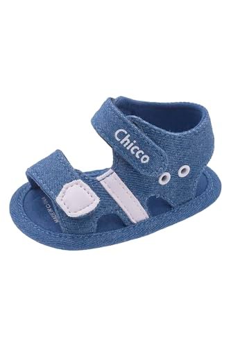 Chicco Sandały z podwójnym rzepem, dla dzieci 0-24, 15 EU, Niebieskie, 15 EU