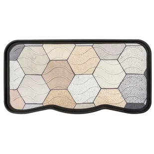Ociekacz na buty 38 x 75 cm Hexagon Stones Boot Tray wielokolorowy - Wycieraczki - miniaturka - grafika 1