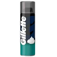 Kosmetyki do golenia - Gillette Sensitive Skin pianka do golenia 200ml - miniaturka - grafika 1