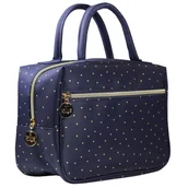 Kosmetyczki, organizery i kuferki - KillyS Golden Heart kosmetyczka z uchwytem - miniaturka - grafika 1