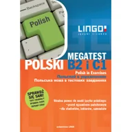 Książki do nauki języka polskiego dla obcokrajowców - Lingo Polski B2 i C1 Megatest - Stanisław Mędak - miniaturka - grafika 1