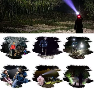 Latarka czołowa Alogy LED HeadLamp - Latarki - miniaturka - grafika 4