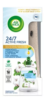 Świece - Air Wick Active Fresh Komplet Kwiat Bawełny 228 ml - grafika 1