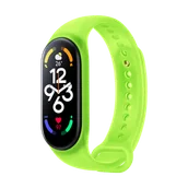 Akcesoria do smartwatchy - Xiaomi Smart Band 7 Strap Neon – Zielony - miniaturka - grafika 1