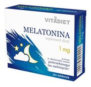 VitaDiet VITADIET Melatonina 1mg 90 tabletek VitaDiet 3155241