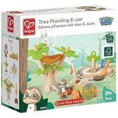 Zabawki interaktywne dla dzieci - Zabawka HAPE Green Planet Explorers Eko pojazd E3417 - miniaturka - grafika 1