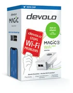 Powerline communications - Devolo Magic 2 Wifi next Single 1200 Mbit/s Przewodowa sieć LAN Wi-Fi Biały 1 szt. 08610-NL - miniaturka - grafika 1