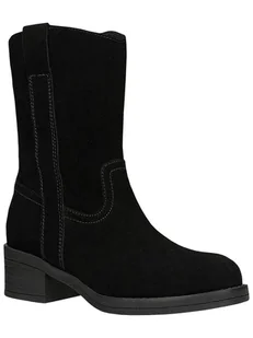 Wojas Skórzane botki w kolorze czarnym - Botki damskie - miniaturka - grafika 1