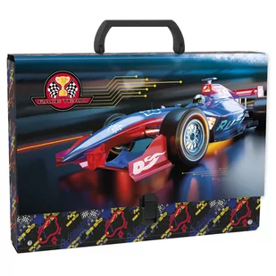 Teczka twarda z rączką Race Team 10 - DERFORM - Szkolne artykuły papiernicze - miniaturka - grafika 1