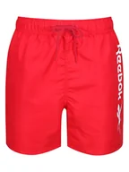 Kąpielówki męskie - Reebok Szorty kąpielowe "Yestin" w kolorze czerwonym - miniaturka - grafika 1