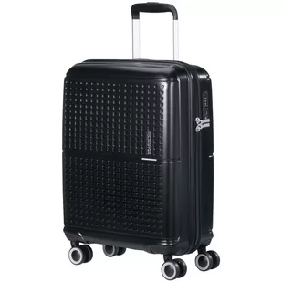 American Tourister Geopop 4 kółka Walizka kabinowy 55 cm shadow black - Walizki - miniaturka - grafika 1