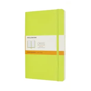 Notes Classic L 13x21 linia 192str BR lemon green - Moleskine - Notesy i bloczki - miniaturka - grafika 1