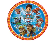 Ciasta i półprodukty do ciast - Dekoracyjny opłatek tortowy Psi Patrol - 20 cm - miniaturka - grafika 1