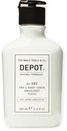 Kosmetyki do golenia - Depot 402 Fluid nawilżający przed i po goleniu 100ml - miniaturka - grafika 1
