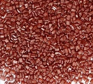 Dodatki do ciast w proszku - KRYSZTAŁKI CUKROWE POSYPKA brązowe miedziane 50g - miniaturka - grafika 1