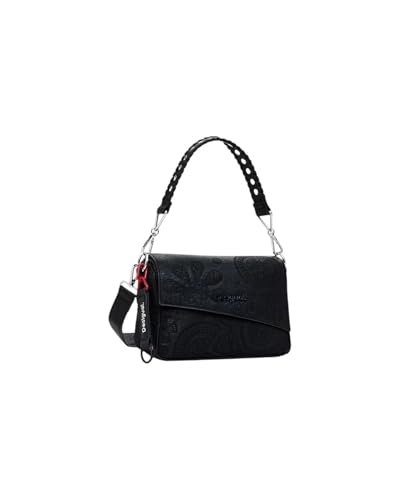Desigual, Torebki damskie DEJAVU PHUKET MINI, Czarny (Black)