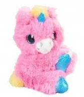 Biżuteria dla dzieci - Pluszowa bransoletka różowy JEDNOROŻEC ROSE - miniaturka - grafika 1