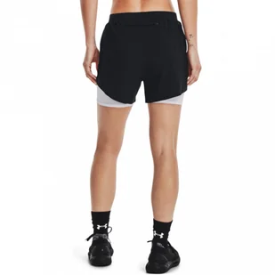 Damskie spodenki do biegania UNDER ARMOUR UA Fly By Elite 2-in-1 Short - Spodnie sportowe damskie - miniaturka - grafika 1