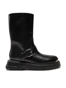 LOVE MOSCHINO Botki JA24134G1LIA0000 Czarny - Botki damskie - miniaturka - grafika 1