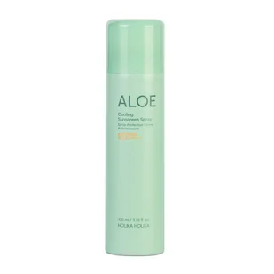 Holika Holika Aloe Ice Cooling Sun Spray Chłodzący spray przeciwsłoneczny SPF 50+ - Balsamy i kremy do opalania - miniaturka - grafika 1