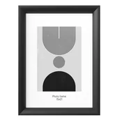 Ramki na zdjęcia - Ramka na zdjęcia Etna 15 x 21 cm czarna AK - miniaturka - grafika 1