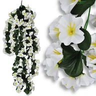 Sztuczne kwiaty - Girlanda Kwiatowa Bukiet Zwisający Sztuczny Kwiaty Wiszące Petunia 85Cm Xxl - miniaturka - grafika 1