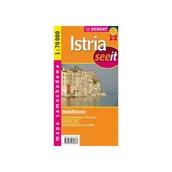Obcojęzyczne przewodniki, mapy i atlasy - Istria Mapa Samochodowa 1:70 000 - książka - miniaturka - grafika 1