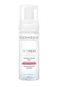 Pianki do mycia twarzy - BIOGENED Dermedic Redness Calm kojąca pianka oczyszczająca 150 ml - miniaturka - grafika 1