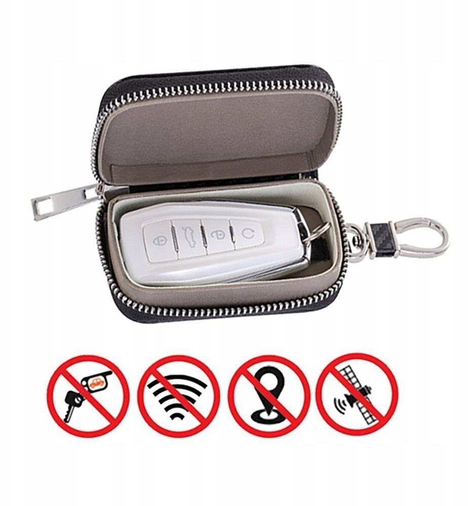 Hurtel Brelok Antykradzieżowy Etui na Klucze Faraday Box