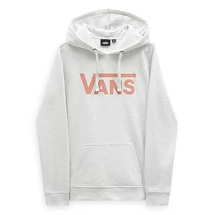 Vans Damska bluza z kapturem Wm Drop V Logo Bluza z kapturem, owsianka wrzosowa, XXL, płatki owsiane wrzos, XXL - Bluzy damskie - miniaturka - grafika 1