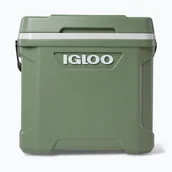 Lodówki turystyczne - Lodówka turystyczna Igloo Ecocool Latitude 30 eco gray/vintage green/black - miniaturka - grafika 1