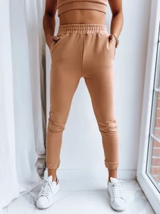 Spodnie damskie MY HONEY kamelowe Dstreet UY1416-L - Spodnie damskie - miniaturka - grafika 1