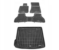 Dywaniki samochodowe - Zestaw dywaniki i mata gumowa do BMW X6 E71 2008-2014 - miniaturka - grafika 1