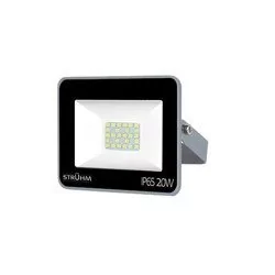 Ideus Zewnętrzny projektor KROMA 03233 ścienna OPRAWA naświetlacz LED 20W 4500K reflektorek do ogrodu outdoor IP65 czarny __code-40107 - Lampy ogrodowe - miniaturka - grafika 1