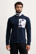 Bluzy męskie - Helly Hansen bluza sportowa Daybreaker męska kolor granatowy z aplikacją - miniaturka - grafika 1