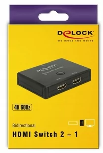 Delock 18749 przełącznik wideo HDMI, HDMI switch - Switche - miniaturka - grafika 1