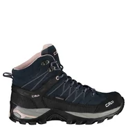 Buty trekkingowe damskie - CMP Campagnolo Campagnolo Rigel WP Buty trekkingowe Mid Kobiety, niebieski/czarny EU 37 2021 Trapery turystyczne 3Q12946-53UG-37 - miniaturka - grafika 1