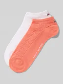 Skarpetki damskie - Skarpety do sneakersów z Mieszanka lyocellu w Zestaw 2 szt. - miniaturka - grafika 1