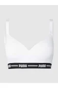 Biustonosze - Biustonosz typu bralette z paskiem z logo - Puma - miniaturka - grafika 1