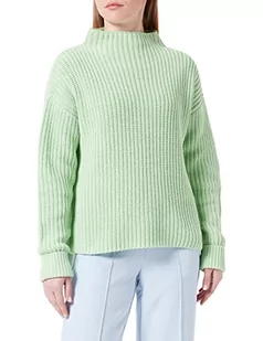 SELECTED FEMME Sweter damski z golfem, Pistachio Green, M - Swetry damskie - miniaturka - grafika 1