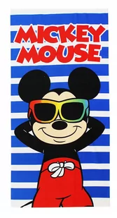 MYSZKA MICKEY RĘCZNIK KĄPIELOWY NA BASEN PLAŻOWY DLA DZIECKA 70X140 - Okrycia kąpielowe dla dzieci - miniaturka - grafika 1