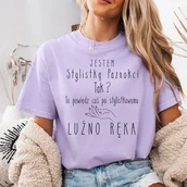 Koszulki i topy damskie - Koszulka dla stylistki paznokci na prezent - miniaturka - grafika 1