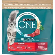 Sucha karma dla kotów - Karma dla kota PURINA ONE Bifensis Sterilcat Wołowina z pszenicą 1.5 kg - miniaturka - grafika 1