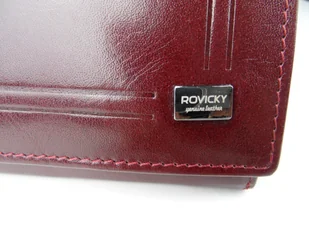 Portfel Damski ROVICKY (PL) Skóra Licowa Suwak Bułeczka 12 x 8 CPR-002 - Portfele - miniaturka - grafika 12