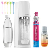 Saturatory - SodaStream Terra BIAŁY + syrop BEZ CUKRU owocowy - miniaturka - grafika 1