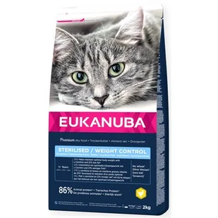 Eukanuba Sterilised Weight Control Adult 2 kg - Sucha karma dla kotów - miniaturka - grafika 2
