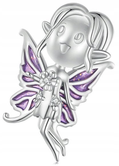 Charms Zawieszka Charms Srebro 925 Wróżka Trusky