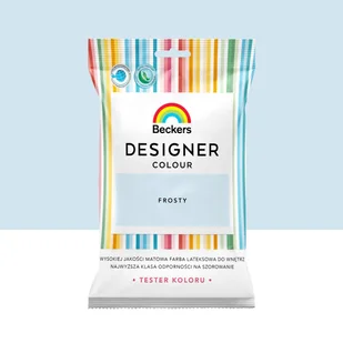 Beckers Tester farby Designer Colour Frosty 50 ml - Farby wewnętrzne - miniaturka - grafika 1